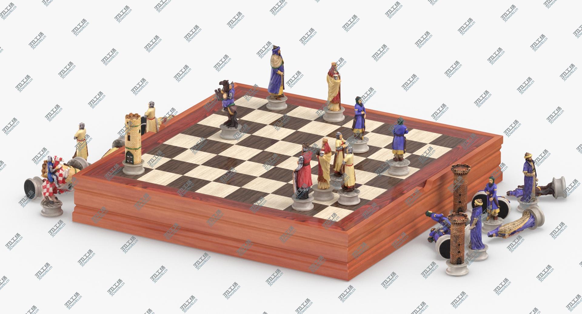 images/goods_img/202104091/3D model Chess Board Set 01 Pose 12/3.jpg